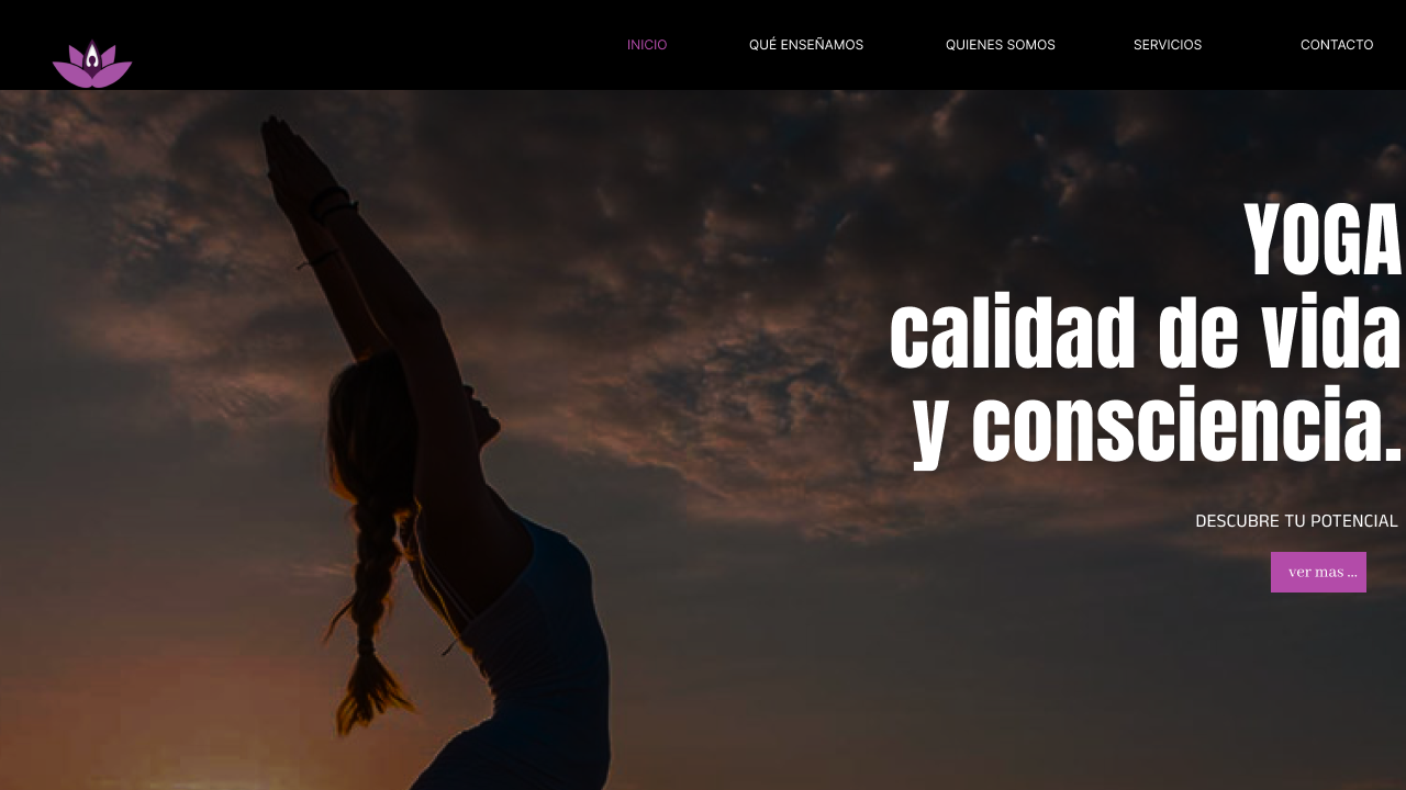 Landing Page para Yoga y Bienestar – Happy Hippie Mind